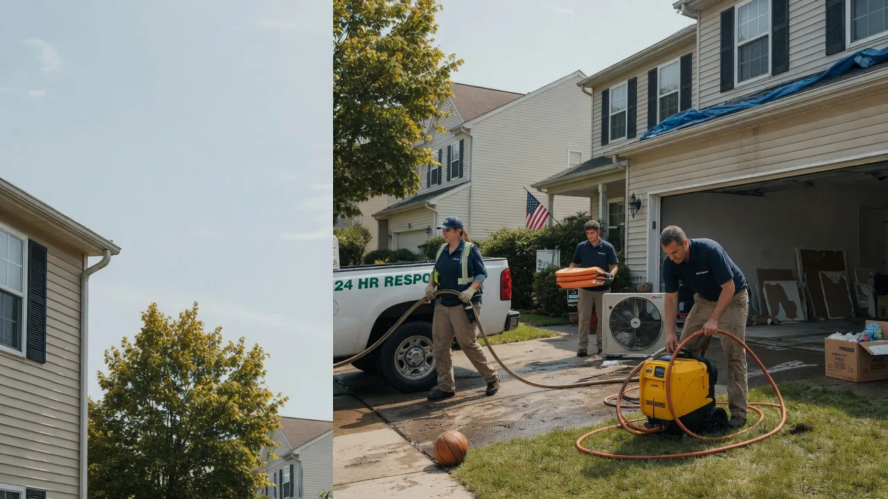 Emergency Water Damage Restoration in Chaplin, CT near me